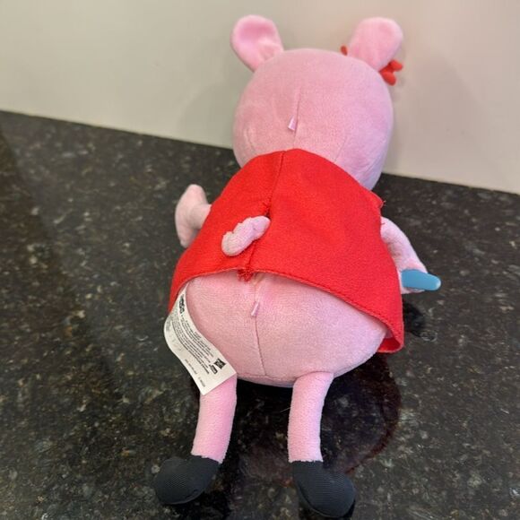 Hasbro Pepa Pig Plush Stuffed Animal 12" Talking Toy TESTED - Picture 7 of 9
